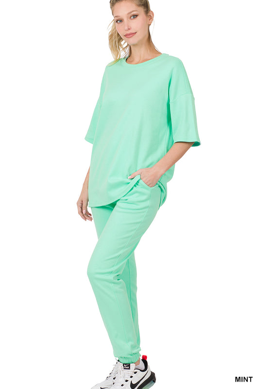 TOP AND JOGGER PANTS SET